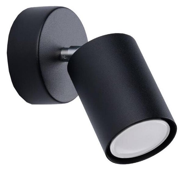 Sollux SL.1126 - Lampada da parete LEMMI 1xGU10/40W/230V nero