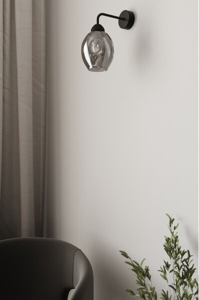 Sollux SL.1143 - Applique FILLAN 1xE27/60W/230V nero