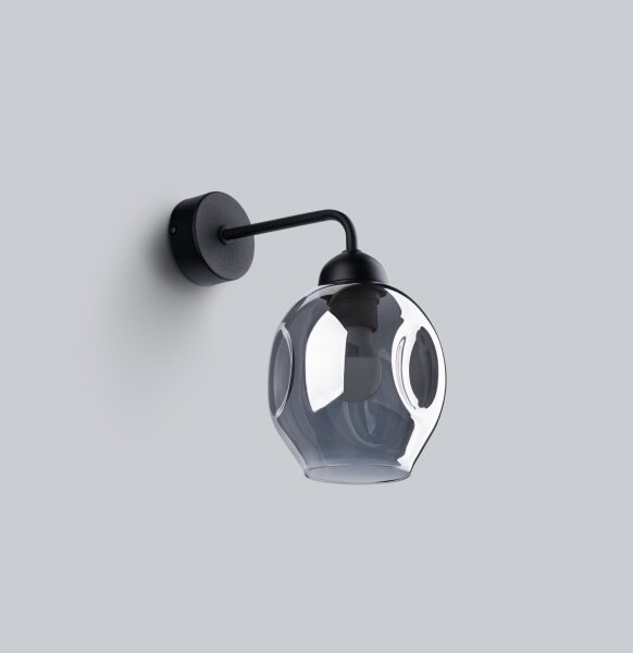 Sollux SL.1143 - Applique FILLAN 1xE27/60W/230V nero