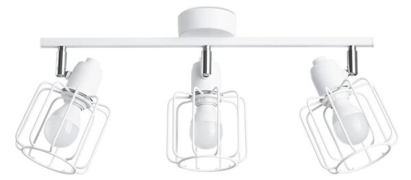 Sollux SL.1113 - Faretto BELUCI 3xE14/40W/230V bianco