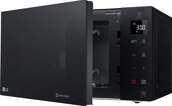 Lg Forno Microonde Combinato con Grill Capacit 25 Litri Potenza 1000 Watt Inverter colore Nero - MH6535GDS