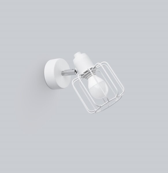 Sollux SL.1111 - Lampada da parete BELUCI 1xE14/40W/230V bianco