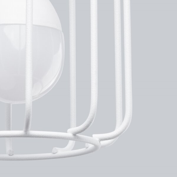 Sollux SL.1111 - Lampada da parete BELUCI 1xE14/40W/230V bianco