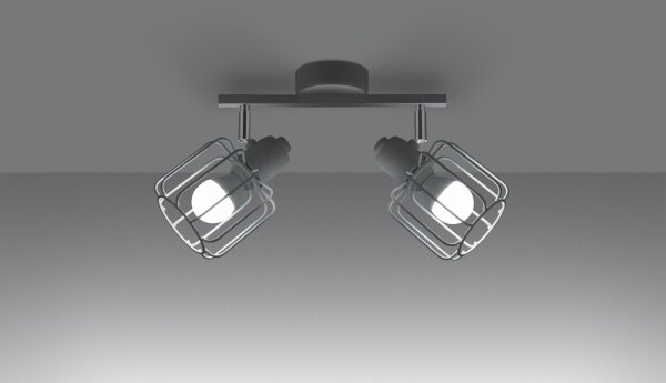 Sollux SL.1112 - Faretto BELUCI 2xE14/40W/230V bianco