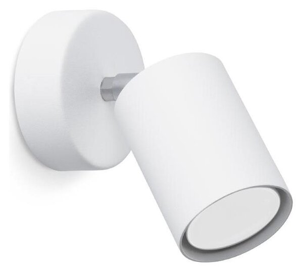 Sollux SL.1123 - Lampada da parete LEMMI 1xGU10/40W/230V bianca