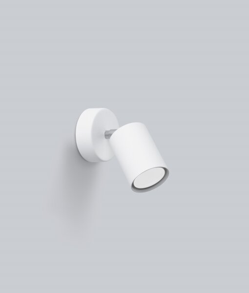 Sollux SL.1123 - Lampada da parete LEMMI 1xGU10/40W/230V bianca