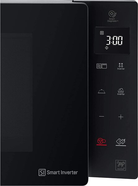 Lg Forno Microonde Combinato con Grill Capacit 25 Litri Potenza 1000 Watt Inverter colore Nero - MH6535GDS