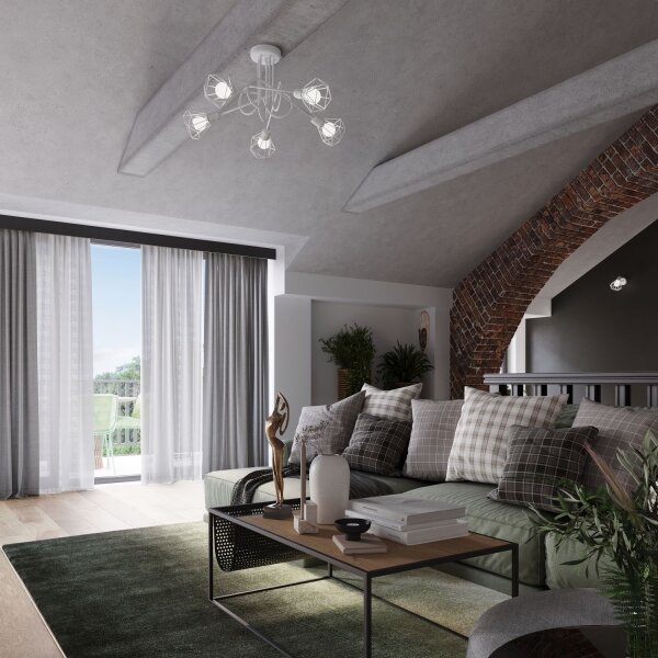 Sollux SL.1102 - Lampada da parete ARTEMIS 1xE14/40W/230V bianca