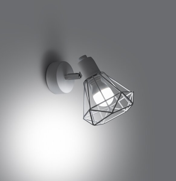 Sollux SL.1102 - Lampada da parete ARTEMIS 1xE14/40W/230V bianca
