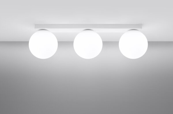 Sollux SL.1148 - Plafoniera YOLI 3xG9/12W/230V bianco