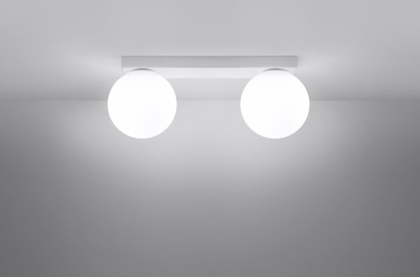 Sollux SL.1147 - Lampada da soffitto YOLI 2xG9/12W/230V bianco
