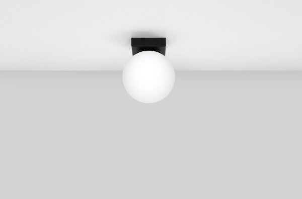 Sollux SL.1151 - Lampada da soffitto YOLI 1xG9/12W/230V nero