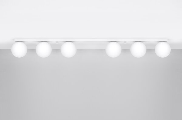 Sollux SL.1150 - Lampada da soffitto YOLI 6xG9/12W/230V bianco