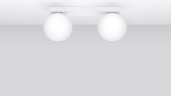 Sollux SL.1147 - Lampada da soffitto YOLI 2xG9/12W/230V bianco