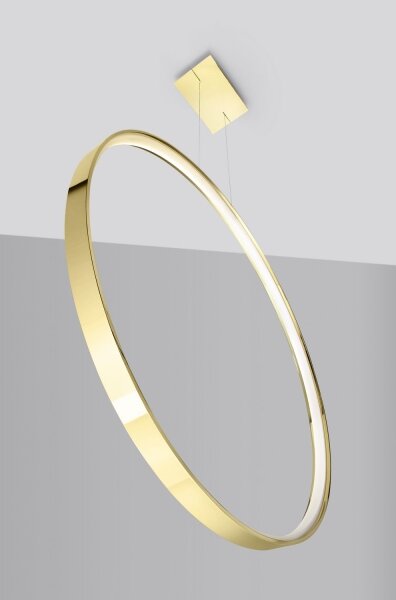 Thoro TH.248 - Lampadario LED a sospensione con filo RIO LED/50W/230V CRI90 3000K diametro 78 cm oro