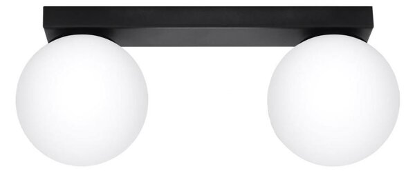 Sollux SL.1152 - Lampada da soffitto YOLI 2xG9/12W/230V nero