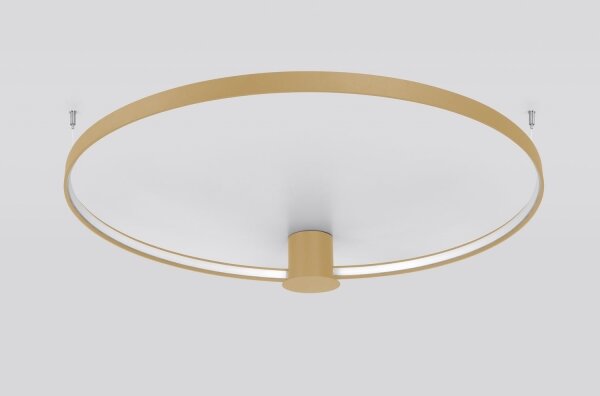 Thoro TH.224 - Plafoniera LED RIO LED/50W/230V CRI90 3000K diametro 78 cm oro