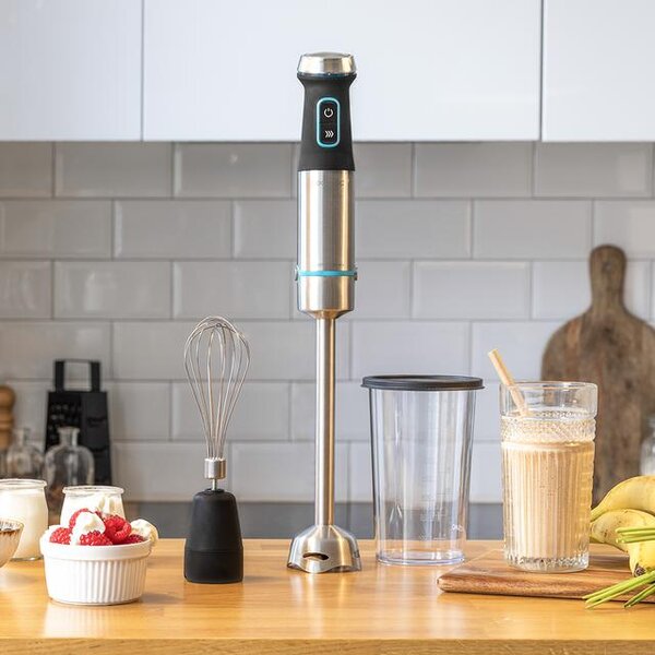 Cecotec Frullatore ad Immersione Potenza 1200W Capacit Ciotola 0,8 Litri Power TitanBlack 1200 XL Cream - 04291