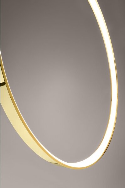 Thoro TH.248 - Lampadario LED a sospensione con filo RIO LED/50W/230V CRI90 3000K diametro 78 cm oro