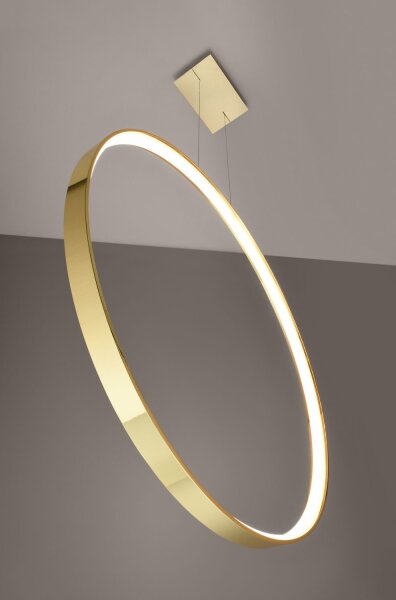 Thoro TH.248 - Lampadario LED a sospensione con filo RIO LED/50W/230V CRI90 3000K diametro 78 cm oro