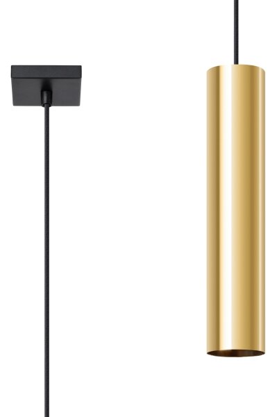 Sollux SL.1200 - Lampadario a sospensione con filo LAGOS 1xGU10/10W/230V oro