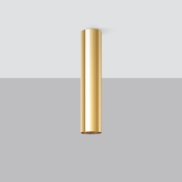 Sollux SL.1203 - Faretto LAGOS 1xGU10/10W/230V 30 cm oro