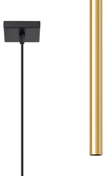 Sollux SL.1195 - Lampadario a sospensione con filo PASTELO 1xG9/8W/230V oro