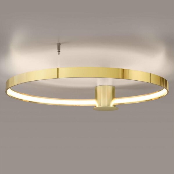 Thoro TH.252 - Plafoniera LED RIO LED/50W/230V CRI90 3000K diametro 78 cm oro