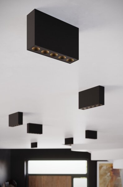 Sollux SL.1212 - Faretto LED SOLE LED/11W/230V nero