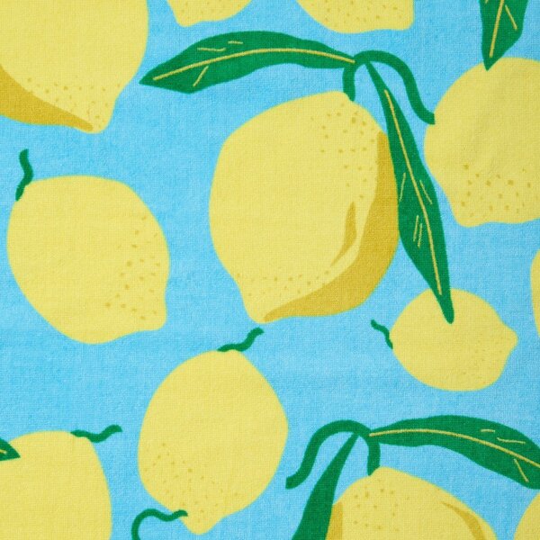 Telo mare in cotone 92x180 cm Lemons Lounger – Catherine Lansfield
