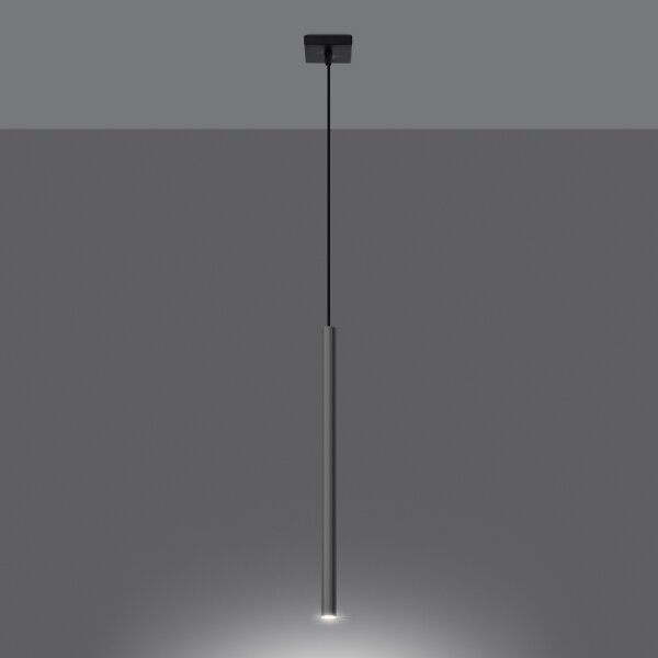 Sollux SL.1199 - Lampadario a sospensione con filo PASTELO 1xG9/8W/230V cromo