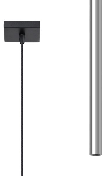 Sollux SL.1199 - Lampadario a sospensione con filo PASTELO 1xG9/8W/230V cromo