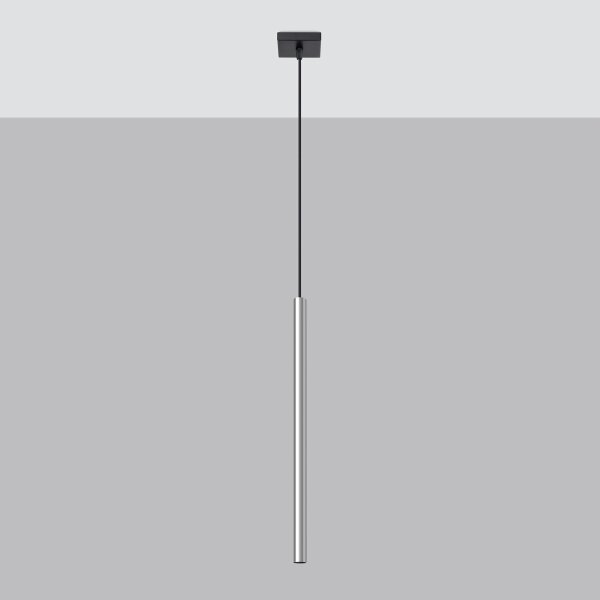 Sollux SL.1199 - Lampadario a sospensione con filo PASTELO 1xG9/8W/230V cromo