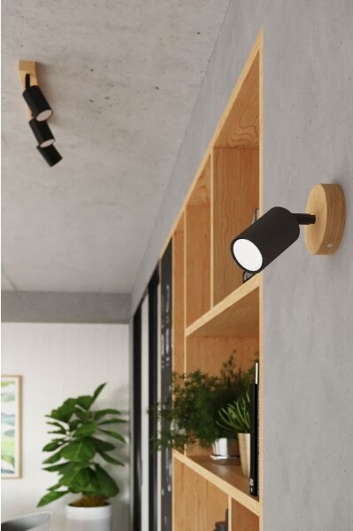 Sollux SL.1293 - Faretto VERDO 3xGU10/10W/230V nero