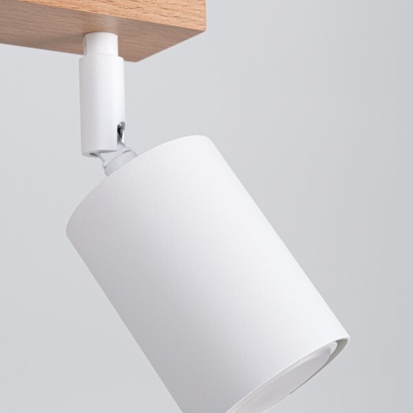 Sollux SL.1288 - Faretto VERDO 3xGU10/10W/230V bianco