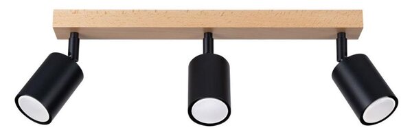 Sollux SL.1293 - Faretto VERDO 3xGU10/10W/230V nero