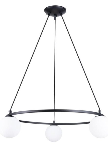 Sollux SL.1213 - Lampadario a sospensione con filo YOLI 3xG9/8W/230V nero