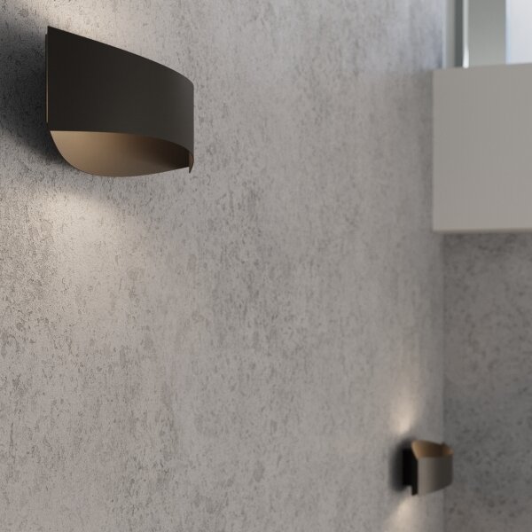Sollux SL.1189 - Lampada da parete TONI 1xG9/8W/230V nero