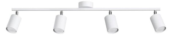 Sollux SL.1227 - Faretto LEMMI 4xGU10/10W/230V bianco