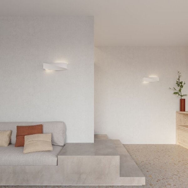 Brilagi - Applique a LED KERRY 1xE27/7,5W/230V ceramiche/bianco