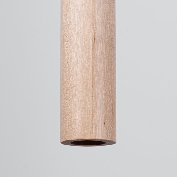 Sollux SL.1266 - Lampadario a sospensione con filo PASTELO 1xG9/8W/230V legno