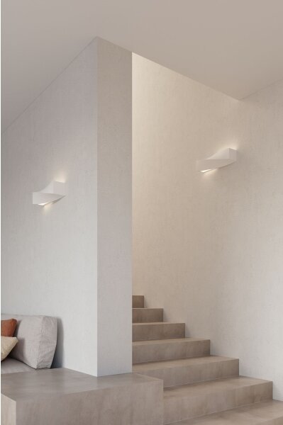 Brilagi - Applique a LED KERRY 1xE27/7,5W/230V ceramiche/bianco