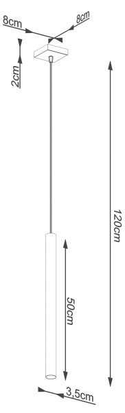Sollux SL.1266 - Lampadario a sospensione con filo PASTELO 1xG9/8W/230V legno