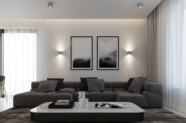 Brilagi - Applique a LED MURO 1xG9/3,5W/230V calcestruzzo