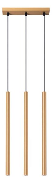 Sollux SL.1171 - Lampadario a sospensione con filo PASTELO 3xG9/8W/230V oro