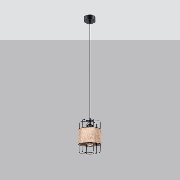 Sollux SL.1300 - Lampadario a sospensione con filo GIZUR 1xE27/15W/230V