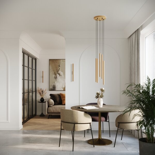 Sollux SL.1179 - Applique PASTELO 2xG9/8W/230V oro
