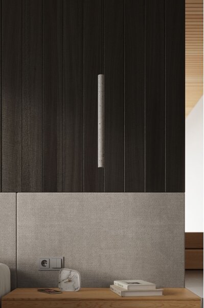 Sollux SL.1271 - Lampadario a sospensione con filo PASTELO 1xG9/8W/230V calcestruzzo