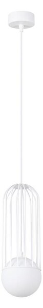 Sollux SL.1331 - Lampadario a sospensione con filo BRINA 1xG9/8W/230V bianco