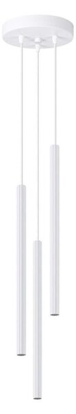 Sollux SL.1340 - Lampadario a sospensione con filo ARCHE 3xG9/8W/230V bianco